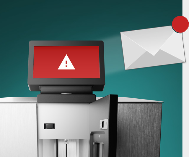 Benachrichtigungen per E-Mail und SMS